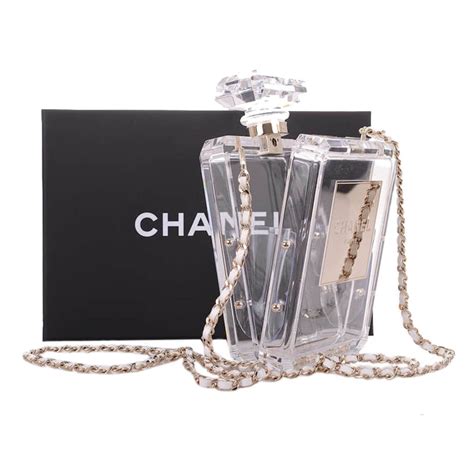 clear chanel perfume bag